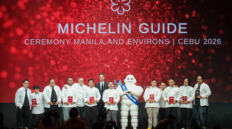 미쉐린 가이드 ‘마닐라·근교 & 세부 2026 에디션’ 첫 발간