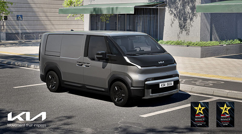 기아의 첫 전동화 전용 PBV ‘더 기아 PV5’가 해외 주요 상용차 어워즈에서 연이어 수상하는 쾌거를 달성했다