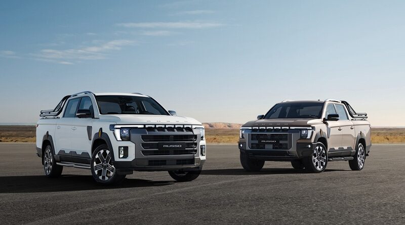 KG 모빌리티 ‘무쏘(MUSSO)’ 그랜드 스타일