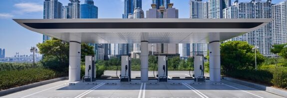 부산 동백공원 이피트(E-pit) 전기차 충전소 전경