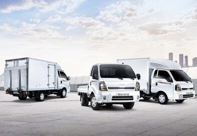 왼쪽부터 The 2026 봉고 Ⅲ 냉장탑 파워게이트, LPG 터보, 확장형 윙바디