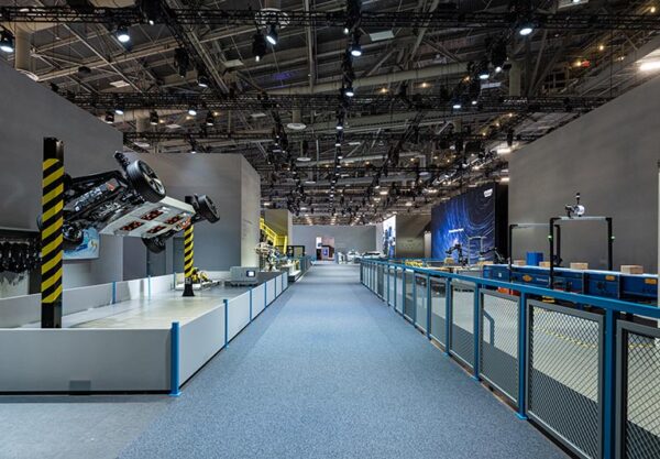 CES 2026 현대차그룹 전시관 전경