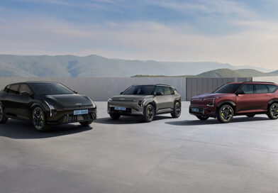 왼쪽부터 기아 EV4 GT·EV3 GT·EV5 GT 외장