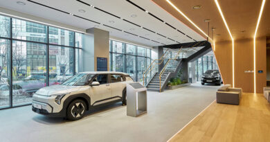 '기아 시흥 플래그십 스토어’ 내부 전경