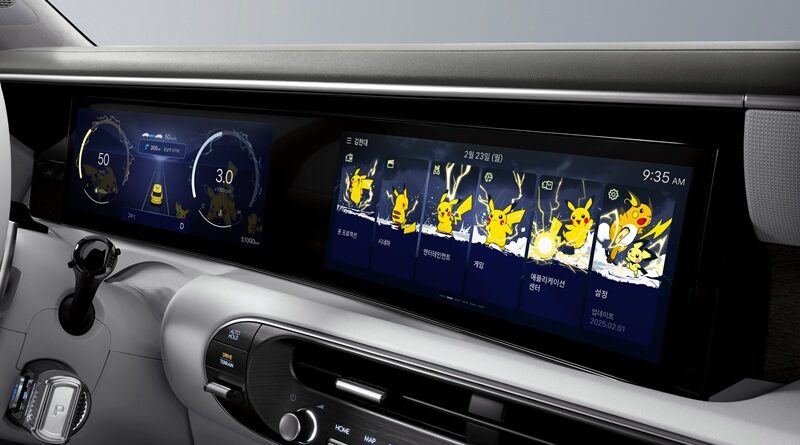 현대차, 포켓몬 테마 입은 인포테인먼트 출시로 모빌리티 감성 경험 강화