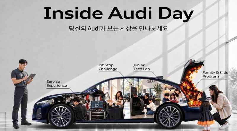 아우디 코리아, 고객과 가족을 위한 서비스 체험 행사 ‘Inside Audi Day’ 개최